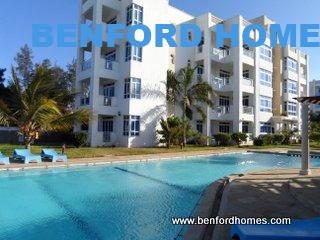 Beachside 3-bedroom luxury Benford Homes apartment in Nyali for sale with pool