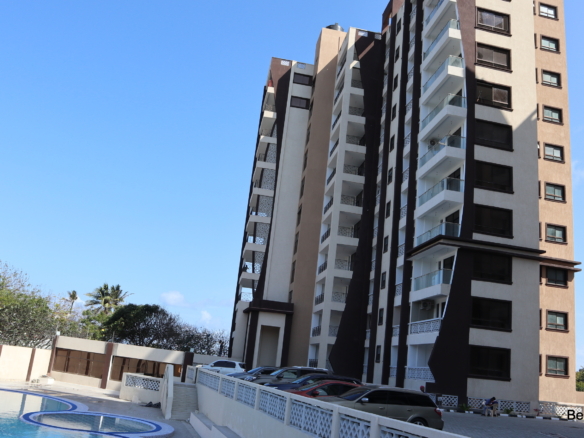 Side view of 3 bedroom apartment on sale in Nyali | Benford Homes Properties