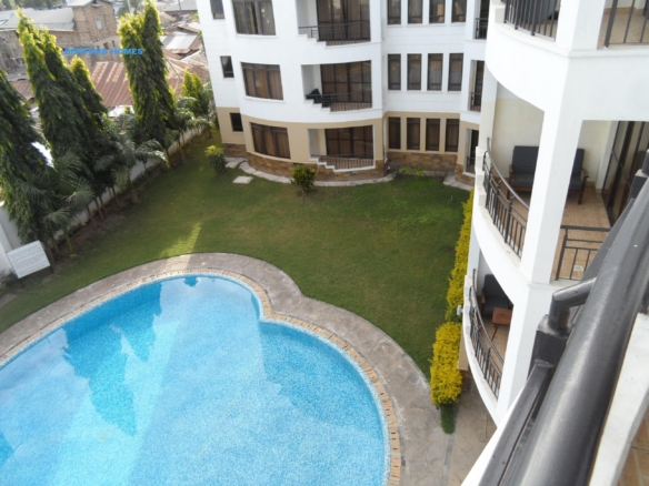 Executive fully furnished 3 bedroom apartment with a lush lawn and swimming pool| Benford Homes