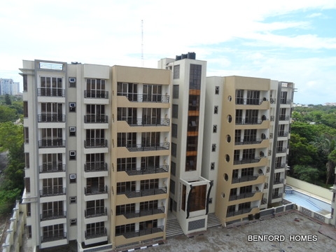 Front view 3Br Modern Apartment on Sale in Nyali Mombasa | Benford Homes properties