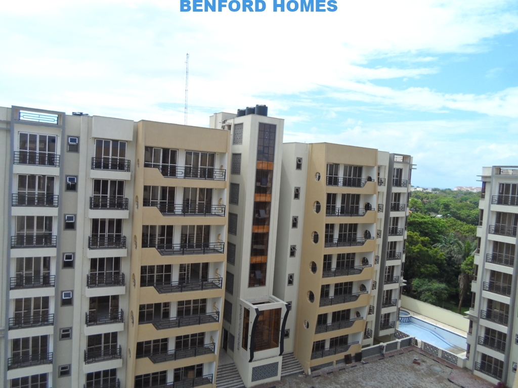 Side view of 3 bedroom apartment unfurnished in Nyali | Benford Apartments