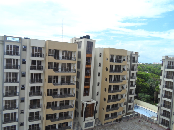 Side view of 3 bedroom apartment unfurnished in Nyali | Benford Apartments