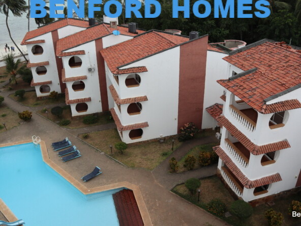 Aerial view of 2 and 3 bedrooms holiday apartments in North Coast Kenya | Benford Homes Apartments for sale/rent