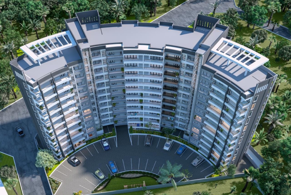 Aerial view of 4 Bedroom Off Plan Apartment on Sale in Nyali, Mombasa | Benford Homes